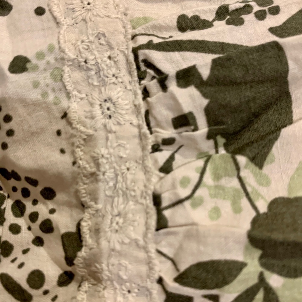 SONOMA Cotton skirt with cream lace trim - Picture 6 of 9